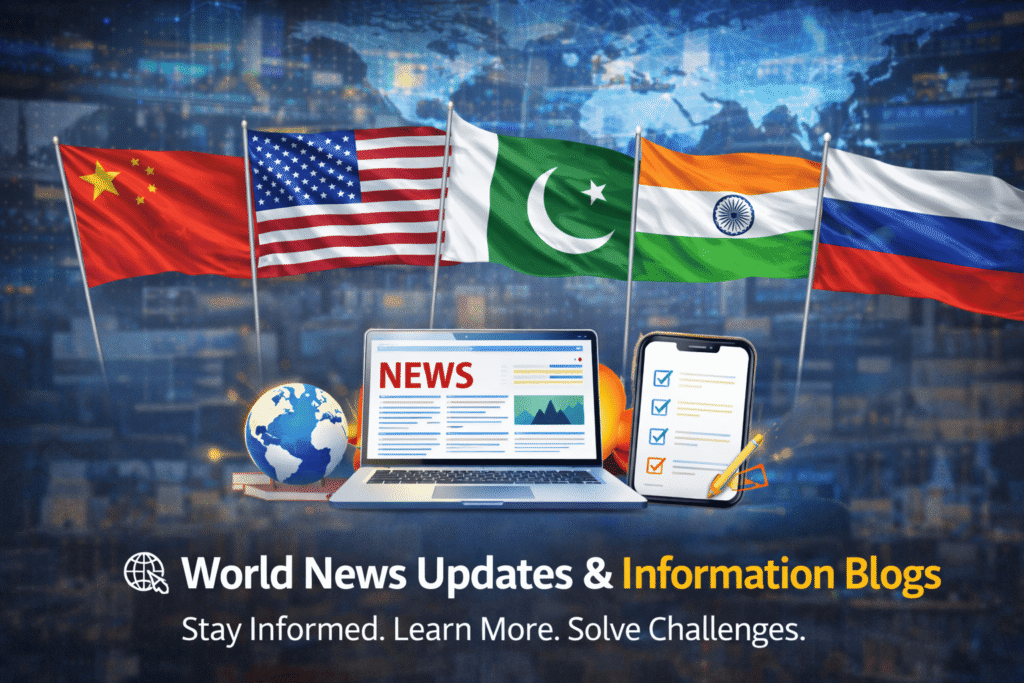 world news updates and information blogs
